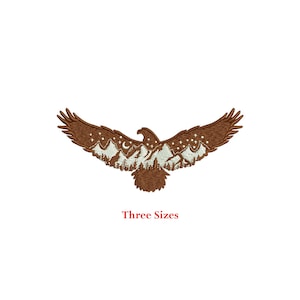 Adventure Eagle  Machine embroidery design /  / Forest / Adventure / Eagle / Adventure / Three sizes