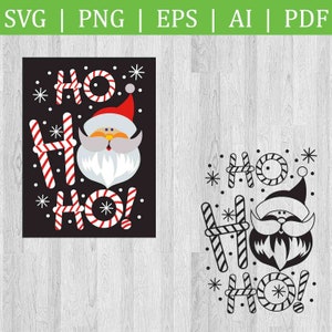 Circuito Natal HOHOHO SVG / Santa Hohoho Natal / Feliz Natal