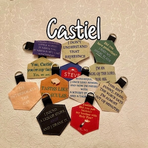 Castiel Supernatural Misha Schlüsselanhänger