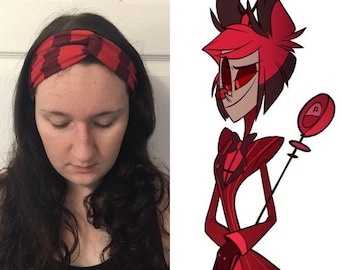 Alastor Hazbin Hotel Inspired Twisted Headband