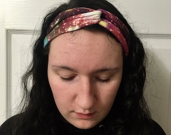 Galaxy Space Twisted Style Hairband