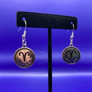 Astrology ALL 12 Zodiac Signs Earrings