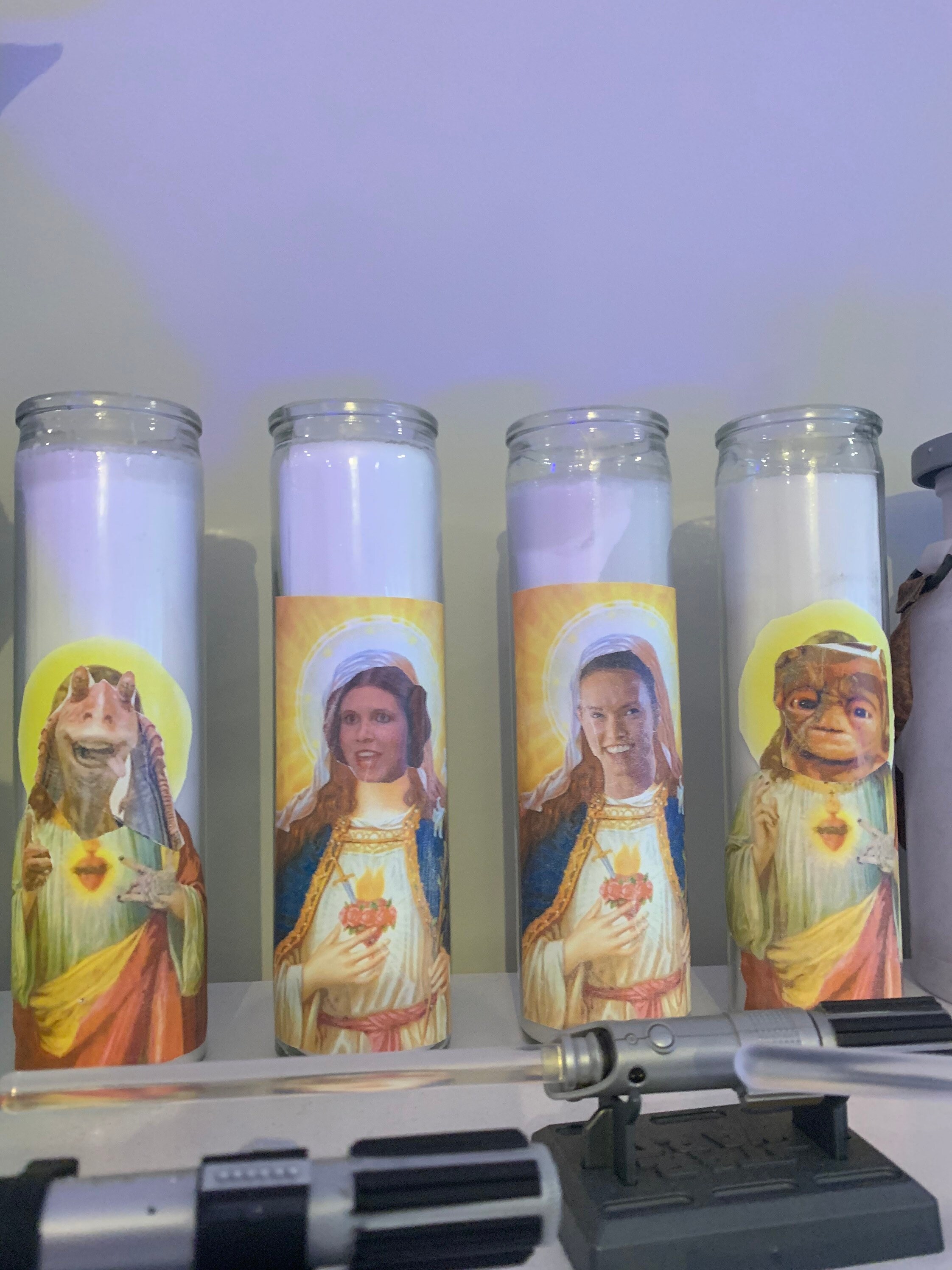 Custom Celebrity Prayer Candle Etsy