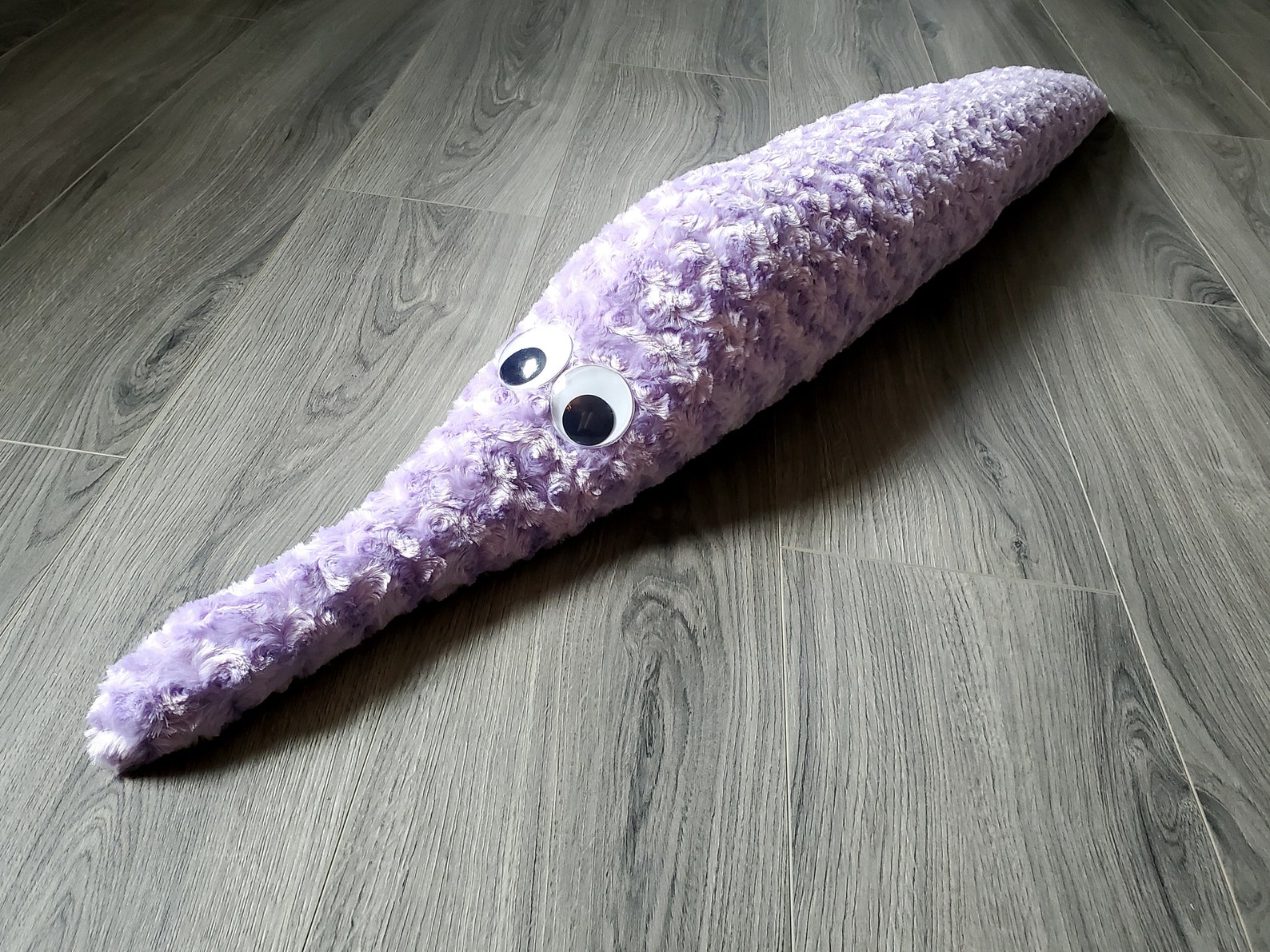 GIANT Worm With Perm Plushie / Body Pillow Etsy