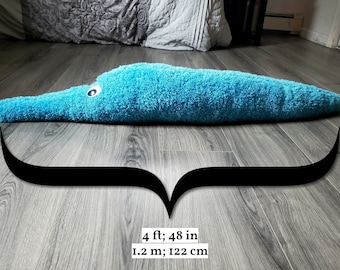 GIANT Worm with Perm Plushie / Body Pillow