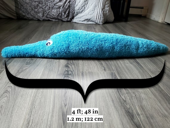 Gusano GIGANTE con Perm Plushie Almohada Corporal Etsy Espana