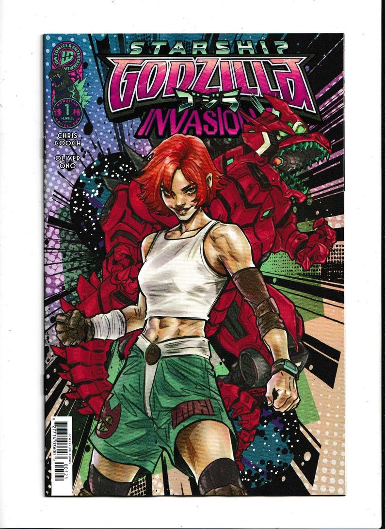 Godzilla Guide Book Starship Godzilla Invasion X #1 (2026) Joëlle Jones Variant IDW ...