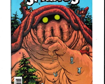 Hidden Springs #1 (2026) Variante de Simon Parr, primera aparición de Jones (Baby Kaiju)