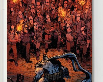 Batman Absoluto Anual #1 (2026) Daniel Warren Johnson y Mike Spicer Variante de Virgin con lámina
