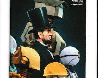 Si la destrucción es nuestro destino #1 (2026) Variante de Jerome Opeña Primera aparición de Abe y Bus Image Comics