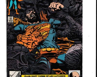 Aventuras de Superman #454 (1989) Primera aparición de Mongul y Draaga DC Comics