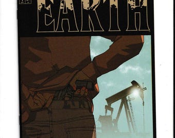 De la Tierra #1 (2026) Primera aparición Tabitha 'Tabby' Black Arte de Charlie Adlard