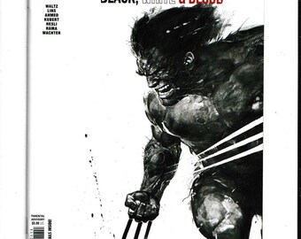 Logan: Black, White & Blood #1 (2026) Alex Maleev (Portada / 1.º "Ángel Vengador")