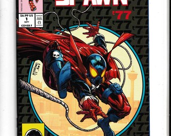 Spawn 77 #1 (2026) 1:25 Todd McFarlane Retro Logo Variant