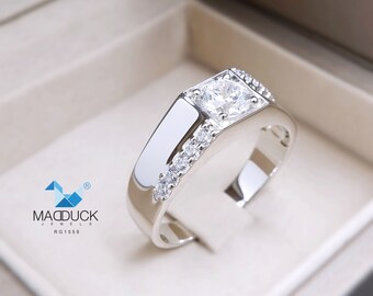Tacori 925 Designer 925 Sterling Silver Cubic Zirconia CZ