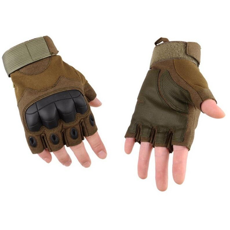 Outdoor Tactical Fingerless Gloves Military Army Shooting Hiking