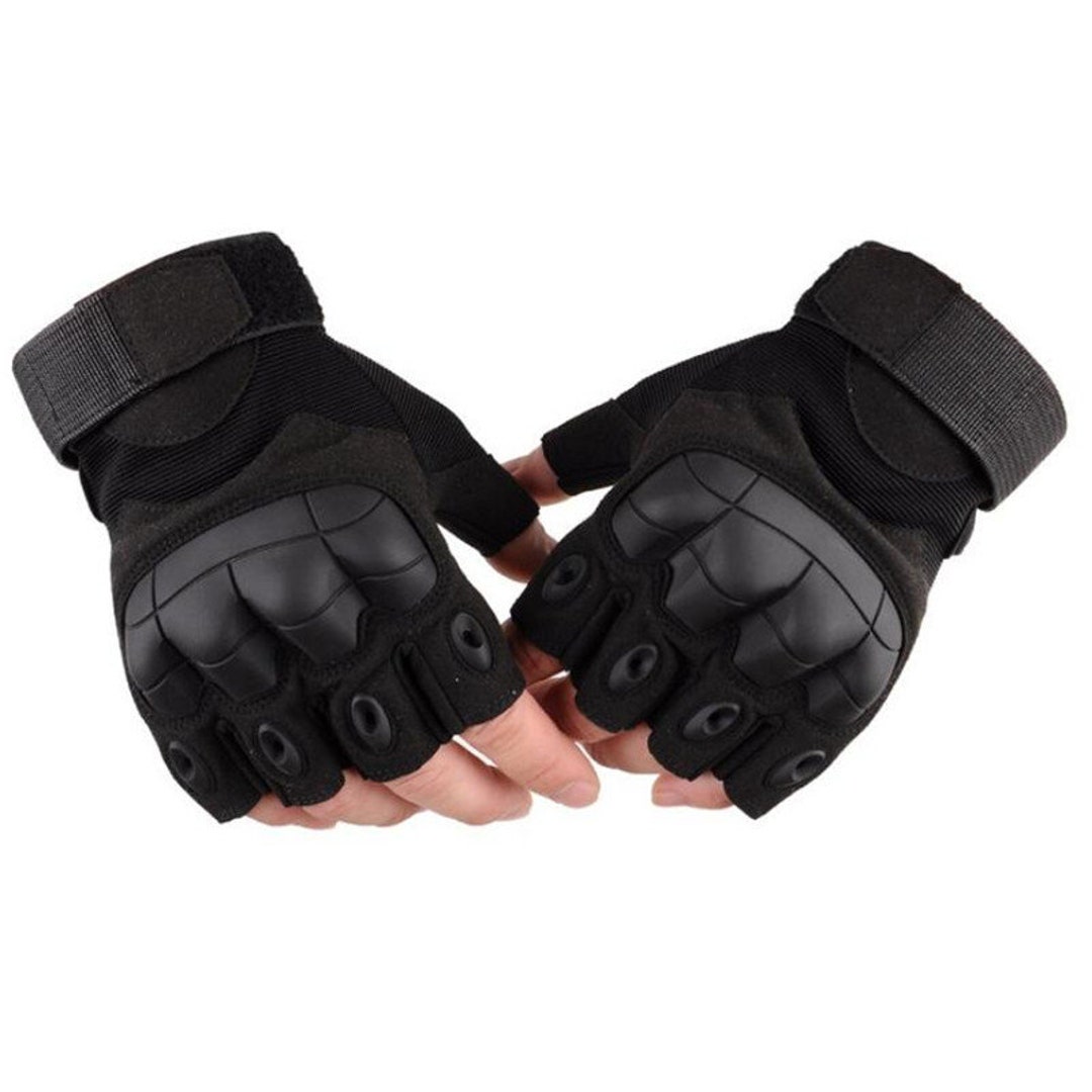 Shock Resistant Half Finger Motorcycle Climbing cycling bike Sport Tactical  Gloves