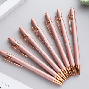 Personalized Wedding Pens,Laser Engraved Pen,Gift Pens,Custom Party Favors,Gift for Woman,Bridal Party Gift,Company Gifts