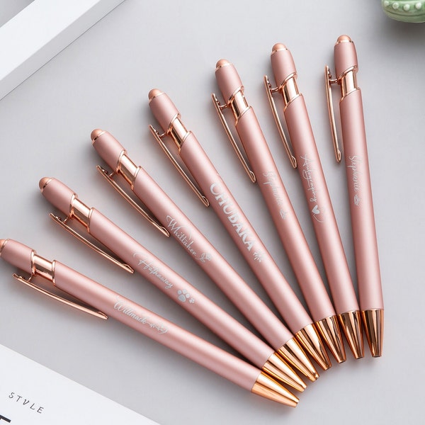 Stylos de mariage personnalisés,Stylo gravé personnalisé,Cadeaux de fête personnalisés,Cadeau pour femme,Cadeau de mariage,Cadeaux d'entreprise,Cadeau de demoiselle d'honneur