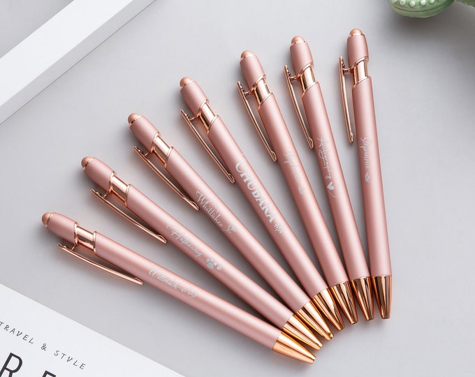 Stylos de mariage personnalisés,Stylo gravé personnalisé,Cadeaux de fête personnalisés,Cadeau pour femme,Cadeau de mariage,Cadeaux d'entreprise,Cadeau de demoiselle d'honneur