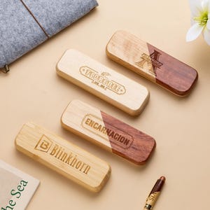 Custom Wood Pen Set,Personalised Wooden Pen,Wooden Pen Box,Pen with Name,Groomsmen Gift,Back to School,Graduation Gift,Wedding Gift