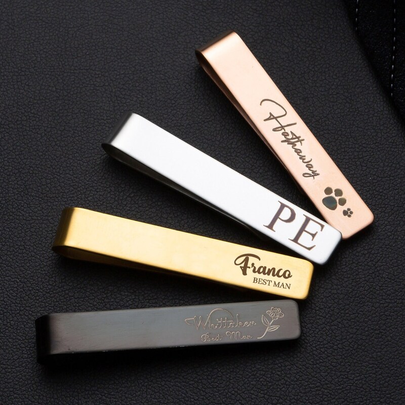 mens clip on tie
