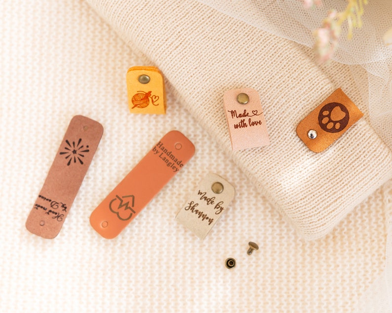 Personalized Tag,
Custom Tags,
Custom Label,
Personalized Labels,
Laser Cut Tag,
Tags for Crochet,
Labels for Clothing,