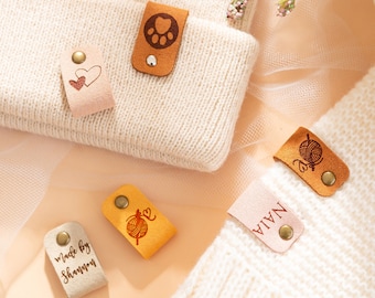 Custom Name Labels,Custom Tags,Knitting Tag,Holiday Gift Tags,Custom Label,Tags for Knits,Tags for Handmade,Gift for Knitter