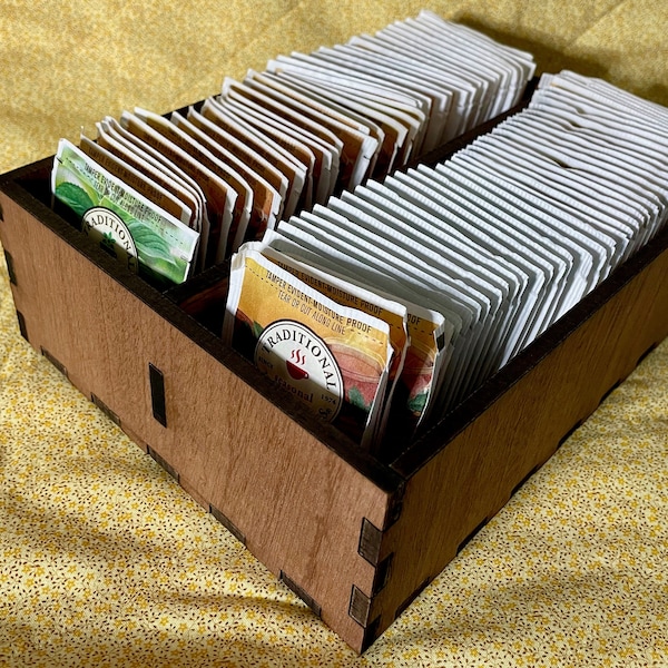 Tea Bag Organizer Etsy