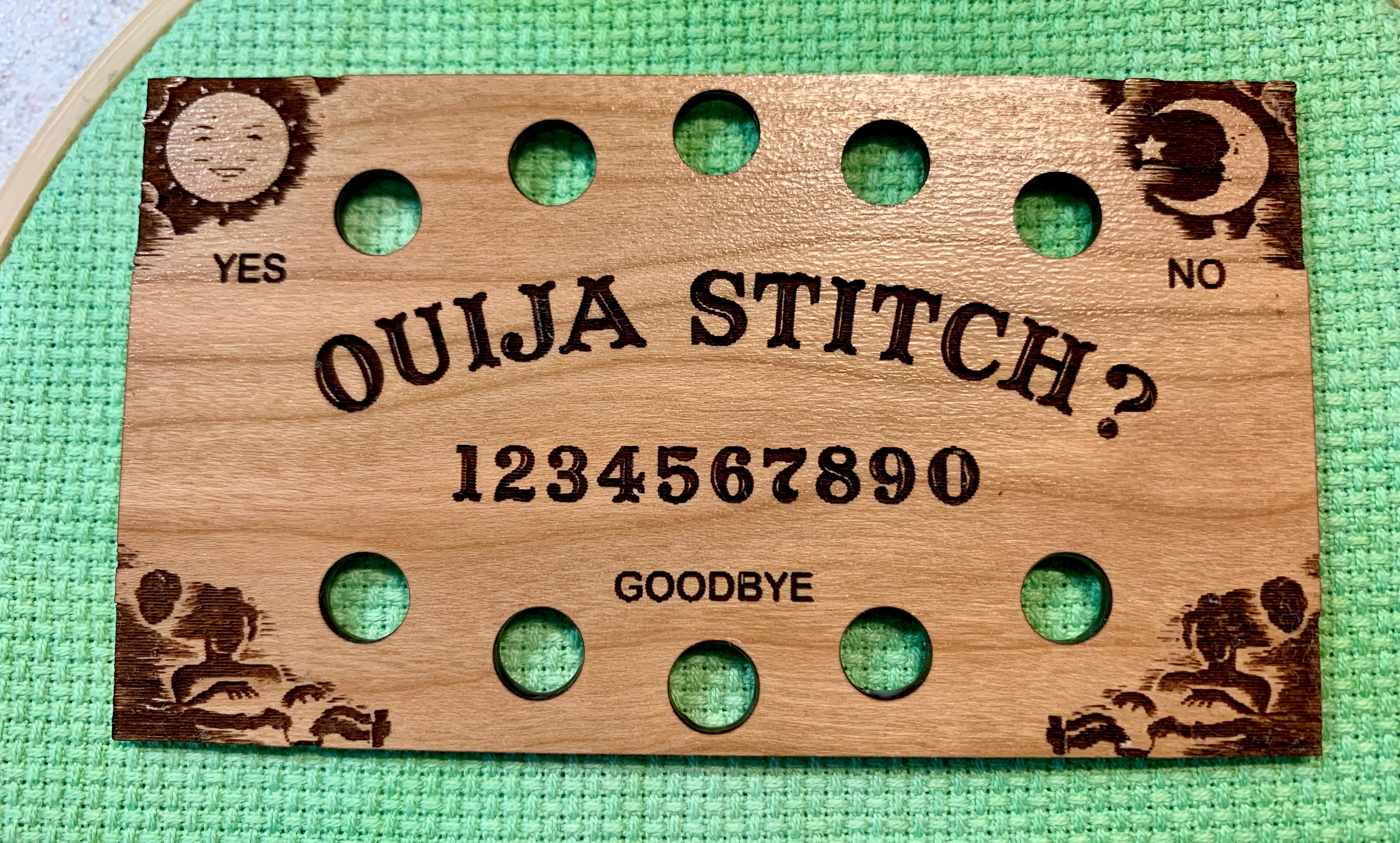 Ouija Board Embroidery Floss Organizer – Maker General