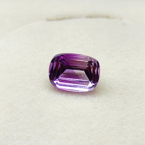 Bi color Rose De France Amethyst Stone, Cushion rose de france stone Amethyst, 15x11 mm Cushion rose de France amethyst and Pink amethyst