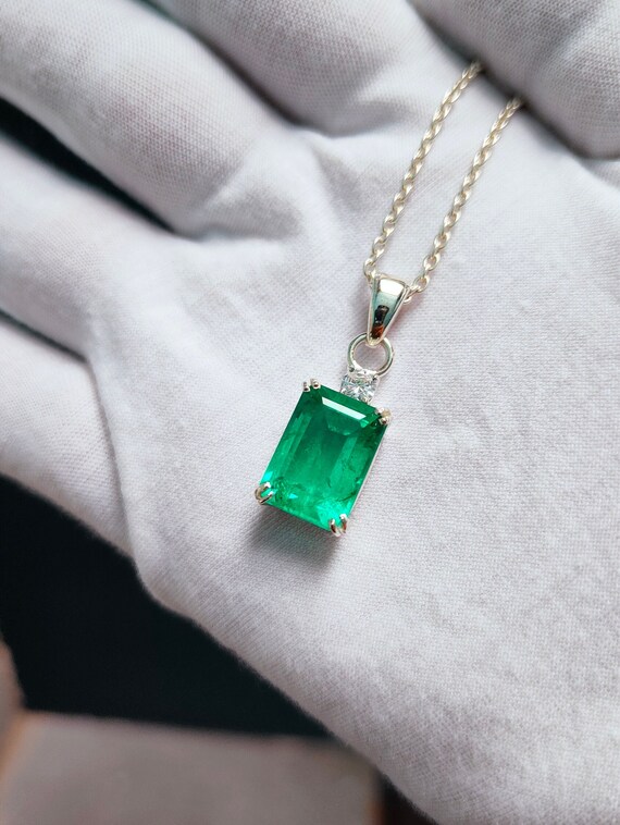 【TATIANA】(Silver925) Emerald Cut Crystal Mood Necklace Amazon.com: Snake Necklace Sterling Silver Snake Crystal