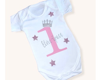 1st Birthday/ Cake Smash Vest/ Tee