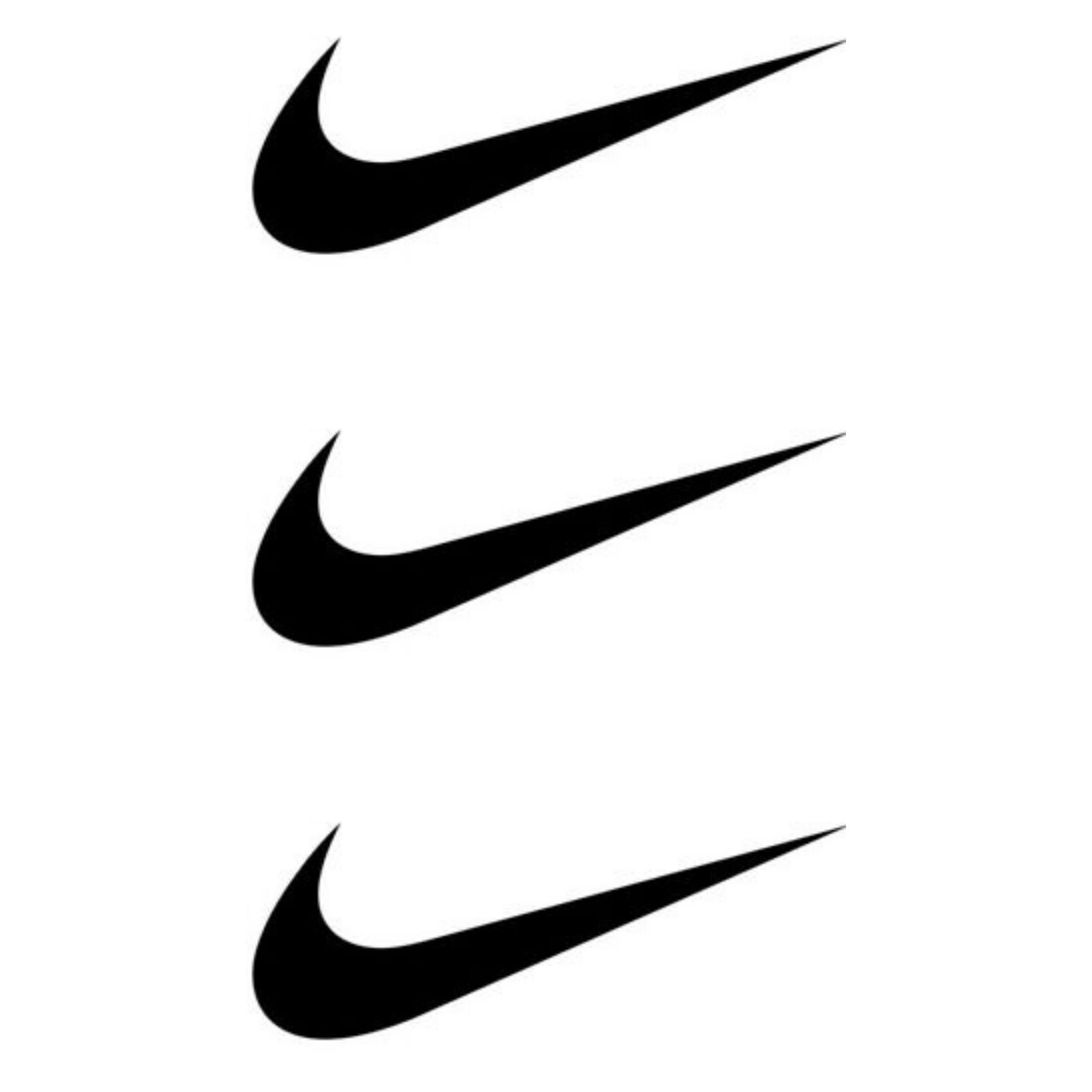 3 Nike Logo Iron On t shirt Vinyl Heat Transfer Black Tag DIY Etsy