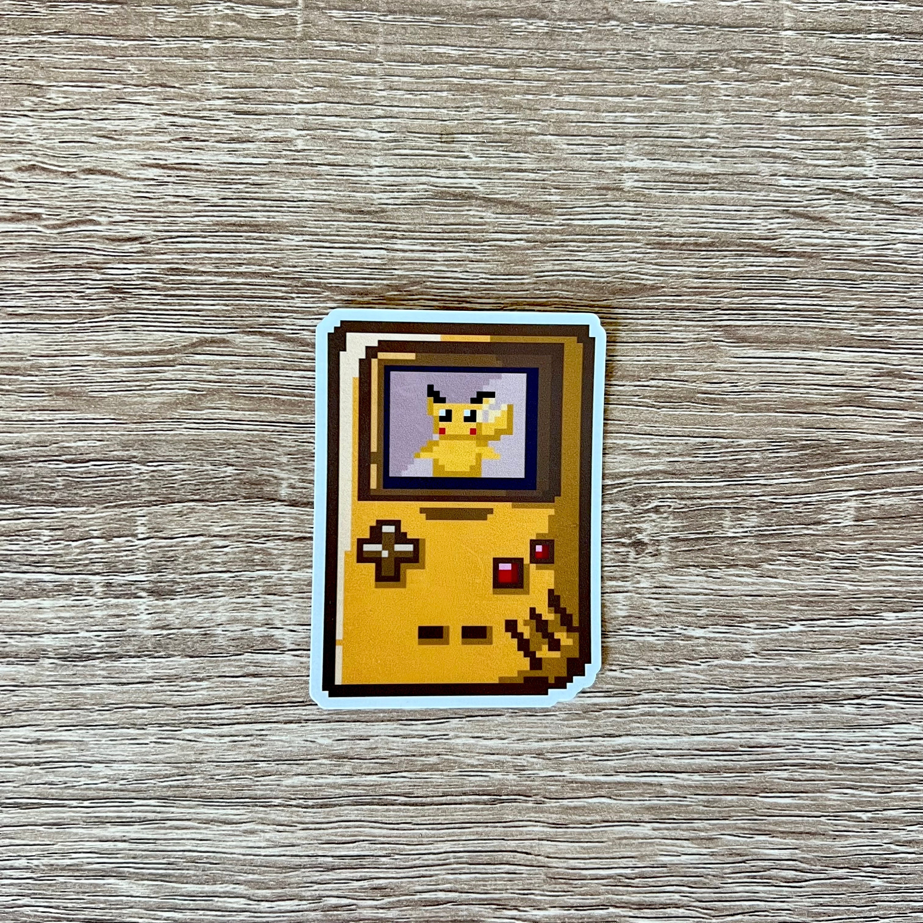 8-bit RGBY Starters Vinyl Stickers - Anime Stickers - Poke Pixel ...