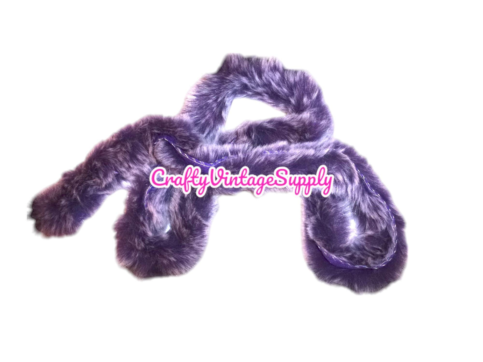 Purple Mink Hat - Etsy display picture 1