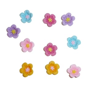 10 thumbtacks wild rose mix great gift idea push pins assorted colors decorator message board thumb tacks