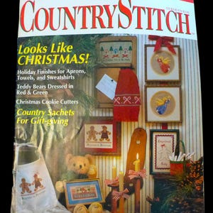 Punto Country Premier, numero da collezione del 1990, sembra una croce di Natale