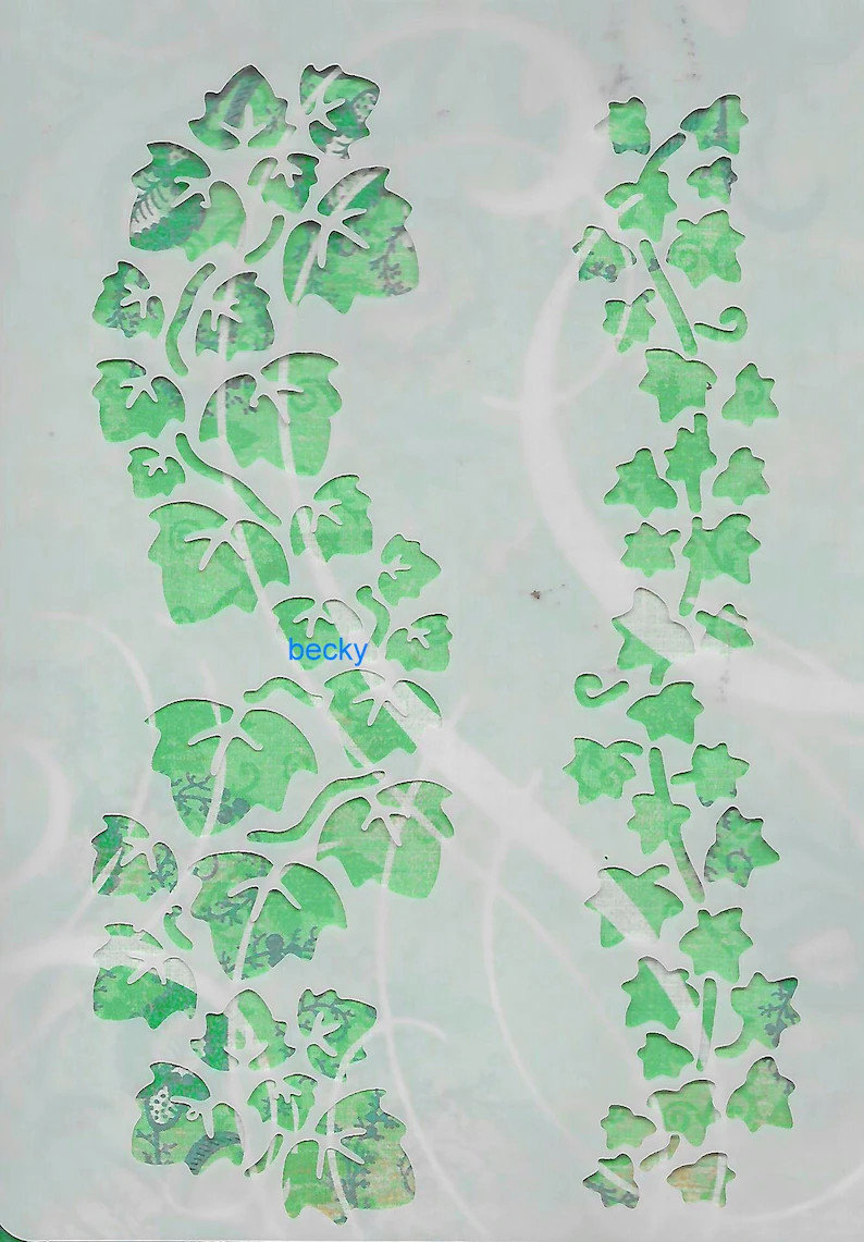 ivy-stencil-etsy