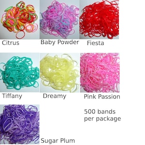 Puppy bows non latex dog grooming bands lightweight 3/8" elastic dog bows bow topknot band