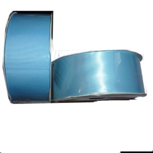 Grosgrain roll 1.5&quot; blue or satin 10 yards (Q3A)
