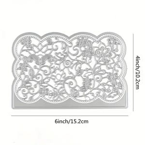Full Lace Flap Border Envelope Edge Metal Cutting Dies Cut Machine ...