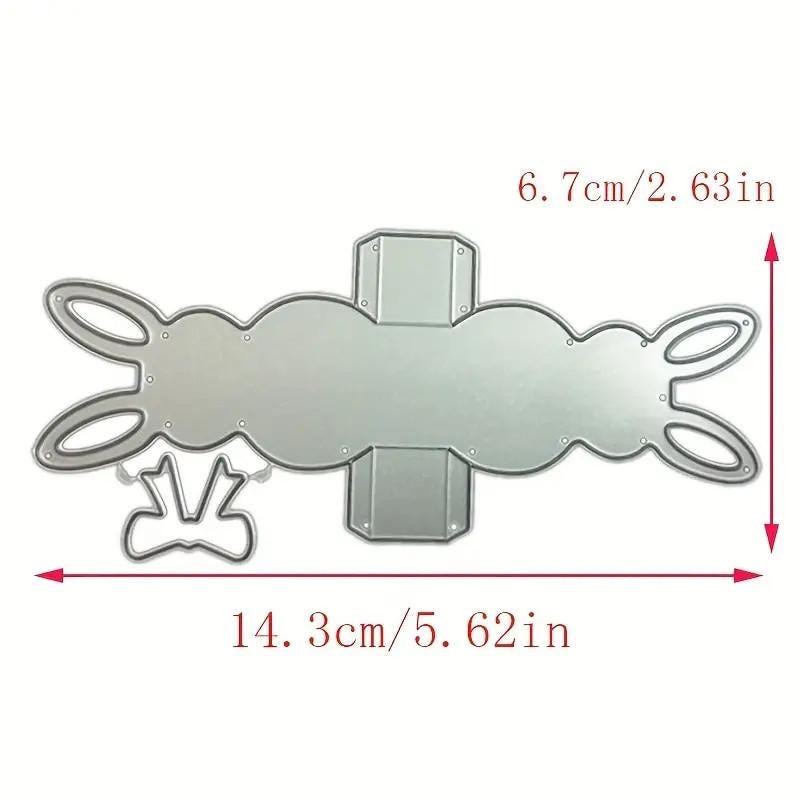 Fustelle Di Coniglio Per La Creazione Di Biglietti, Uova Di Pizzo Farfalle Animali Stencil Per Goffratura Strumento Per Pasqua Fai Da Te Scr~p123503126