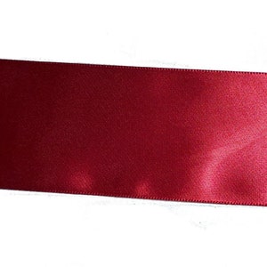 5m Satinband bordeaux rot einseitig 5 Meter (p)