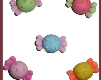 Bubble dot candy 5st of 10st punaises push pins decorateur message board punaises (V18)