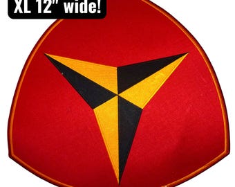 Marines 3rd division wwii 12" xl red/black/yellow patch usmc great gift idea