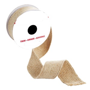 Rochenleder Borte, Tan 1 1/4 Inch Leinen Band Borte 1 Meter (P92)