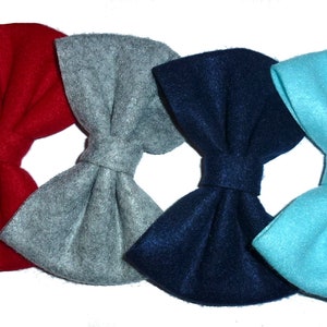 Arcs d’artisanat feutre ensemble de 4 pour arcs de cheveux diy ou décoration 5 &quot; x 3.5 » (P21)