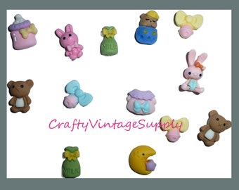 8 thumbtacks baby nursery theme push pins assorted colors decorator message board thumb tacks (R85H)