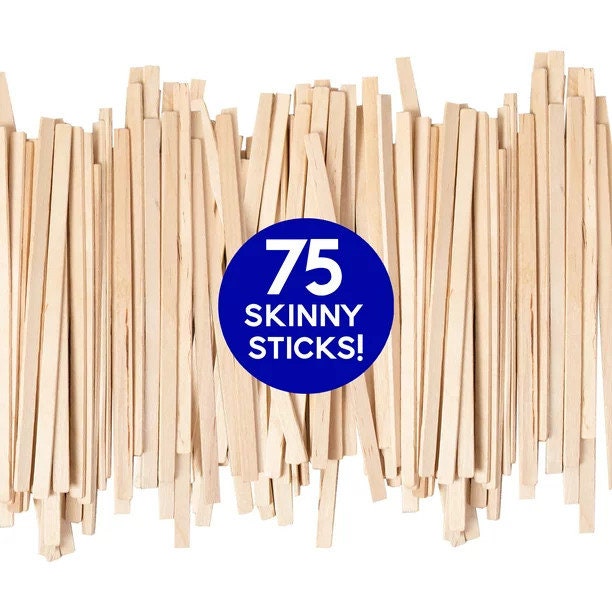 Horizon Skinny Sticks 75 Wooden Thin Popsicle Type 5.75 Etsy